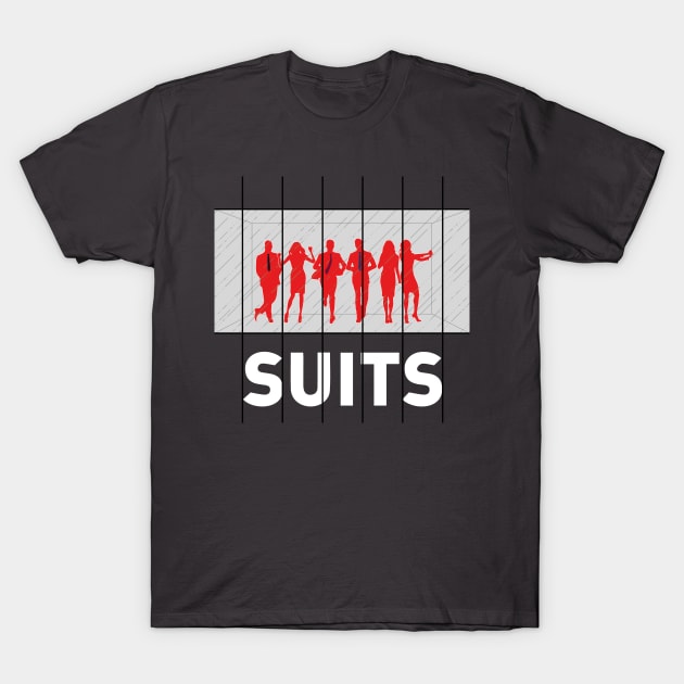 SUITS T-Shirt by gimbri